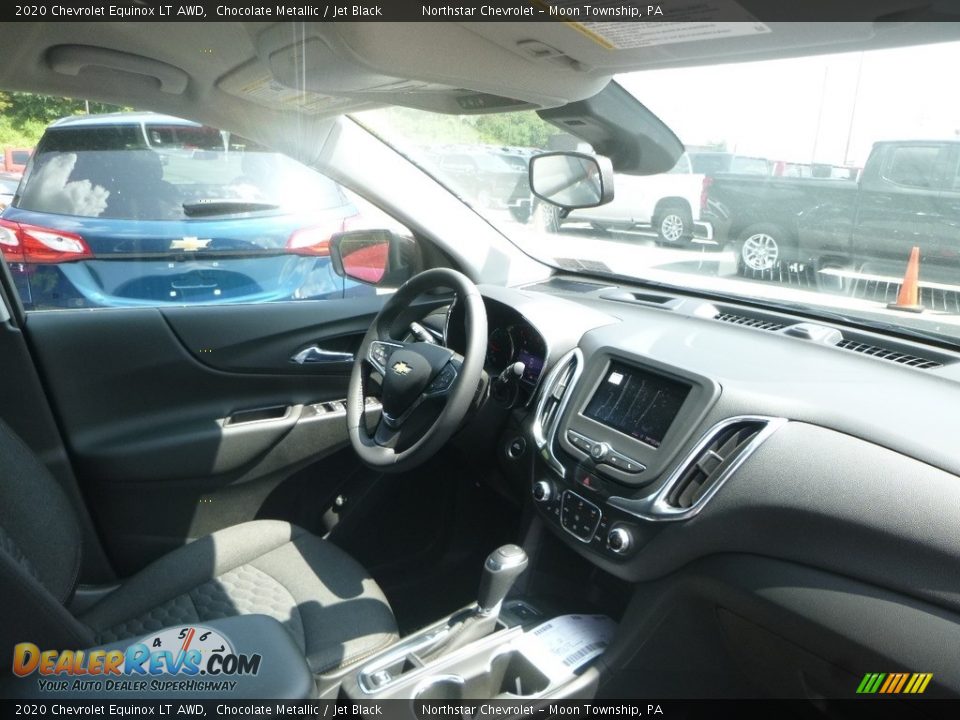 2020 Chevrolet Equinox LT AWD Chocolate Metallic / Jet Black Photo #10