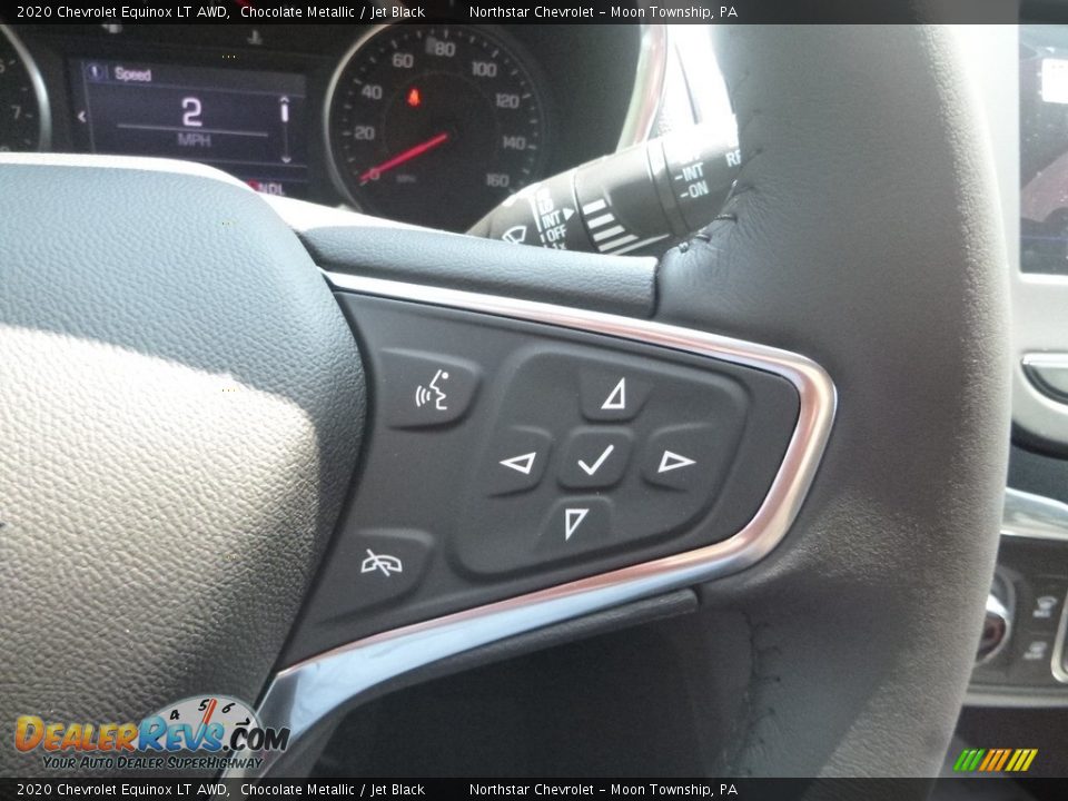 2020 Chevrolet Equinox LT AWD Chocolate Metallic / Jet Black Photo #18