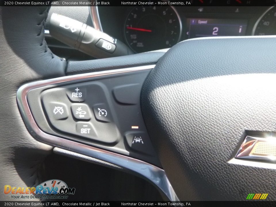 2020 Chevrolet Equinox LT AWD Chocolate Metallic / Jet Black Photo #19
