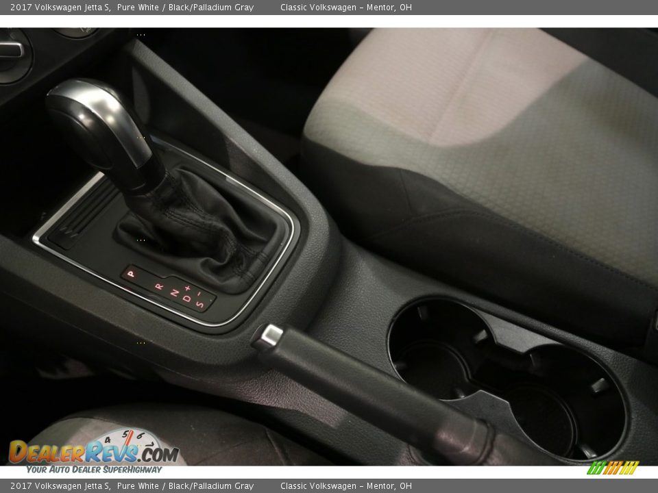 2017 Volkswagen Jetta S Pure White / Black/Palladium Gray Photo #13