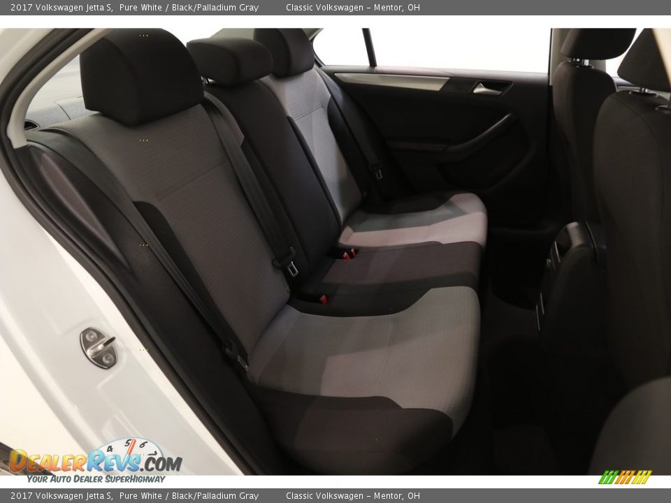 2017 Volkswagen Jetta S Pure White / Black/Palladium Gray Photo #16