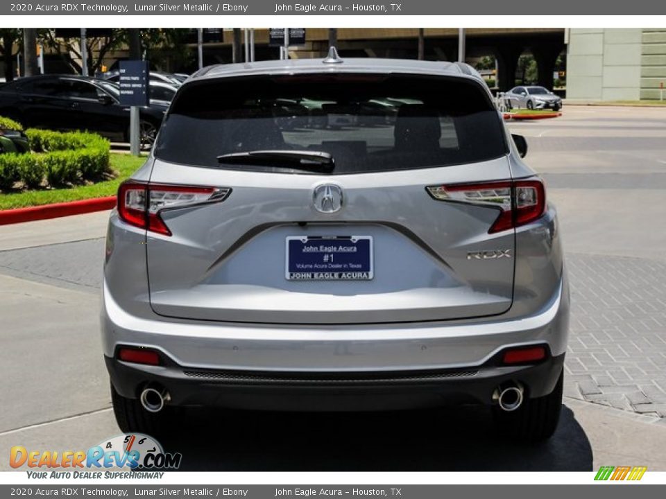 2020 Acura RDX Technology Lunar Silver Metallic / Ebony Photo #6