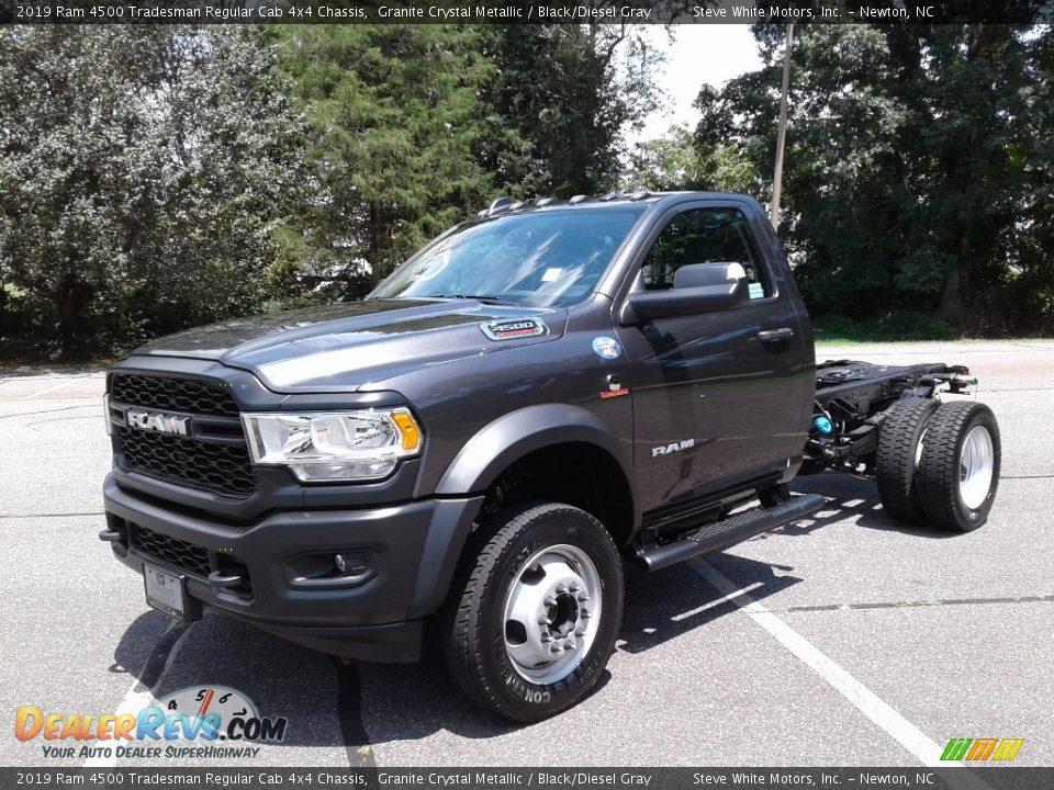 2019 Ram 4500 Tradesman Regular Cab 4x4 Chassis Granite Crystal Metallic / Black/Diesel Gray Photo #2