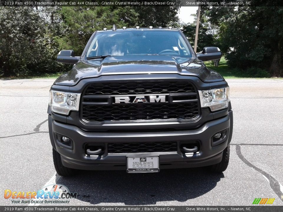 2019 Ram 4500 Tradesman Regular Cab 4x4 Chassis Granite Crystal Metallic / Black/Diesel Gray Photo #3