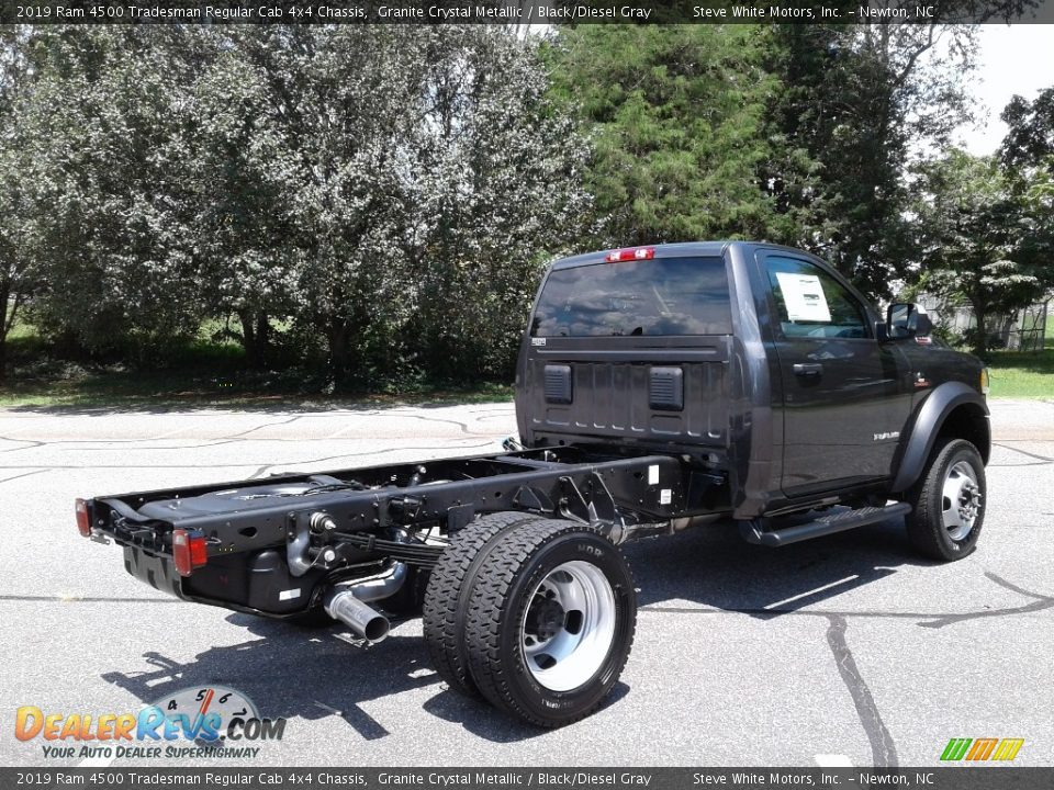 2019 Ram 4500 Tradesman Regular Cab 4x4 Chassis Granite Crystal Metallic / Black/Diesel Gray Photo #6