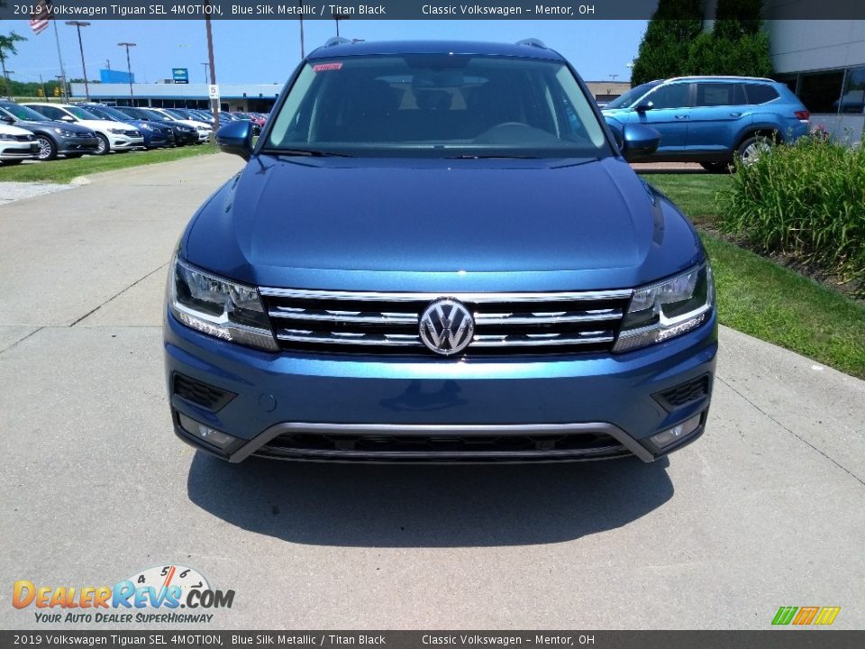2019 Volkswagen Tiguan SEL 4MOTION Blue Silk Metallic / Titan Black Photo #1