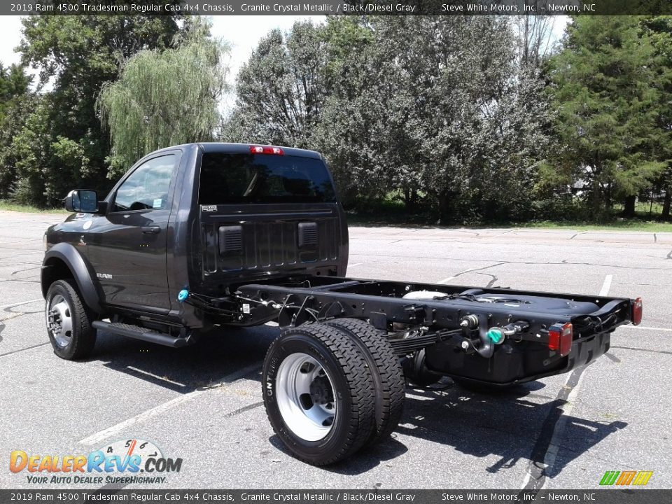 2019 Ram 4500 Tradesman Regular Cab 4x4 Chassis Granite Crystal Metallic / Black/Diesel Gray Photo #8