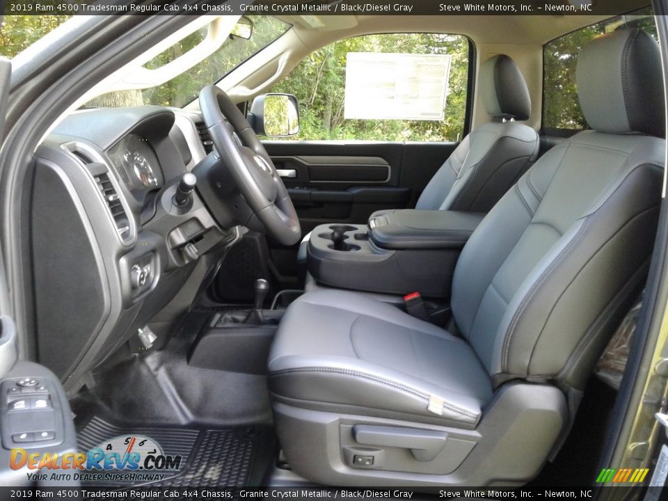 2019 Ram 4500 Tradesman Regular Cab 4x4 Chassis Granite Crystal Metallic / Black/Diesel Gray Photo #10