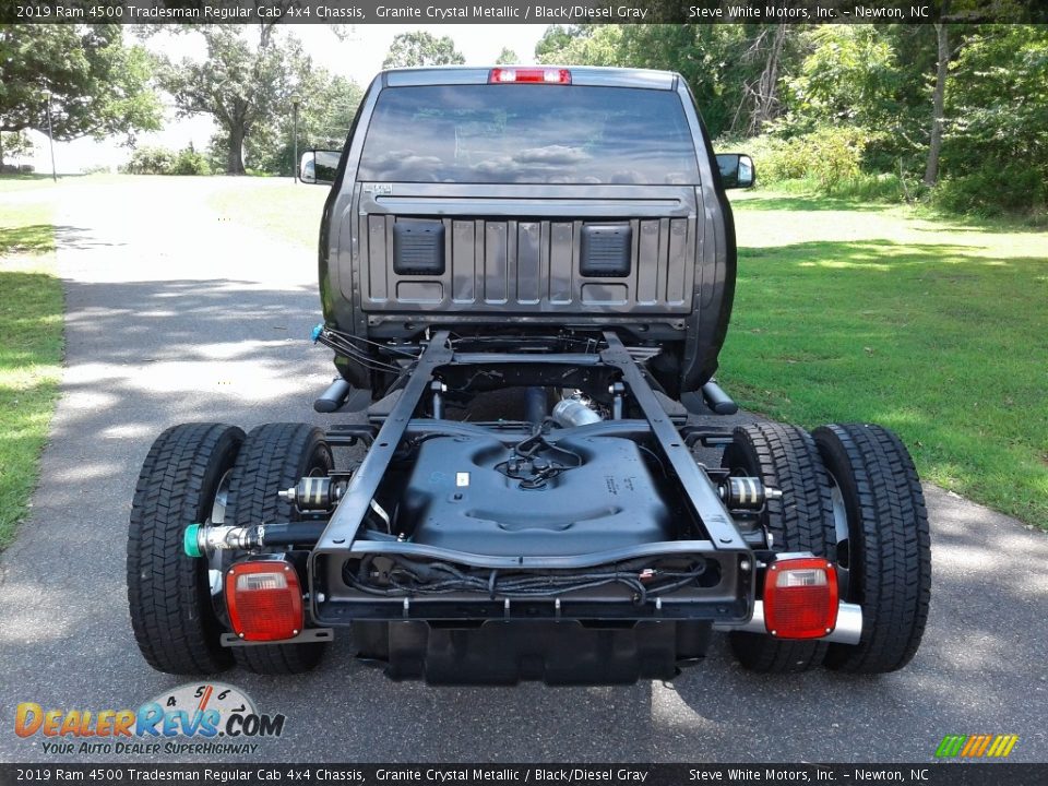 2019 Ram 4500 Tradesman Regular Cab 4x4 Chassis Granite Crystal Metallic / Black/Diesel Gray Photo #12