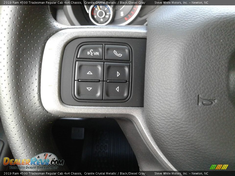 2019 Ram 4500 Tradesman Regular Cab 4x4 Chassis Granite Crystal Metallic / Black/Diesel Gray Photo #15
