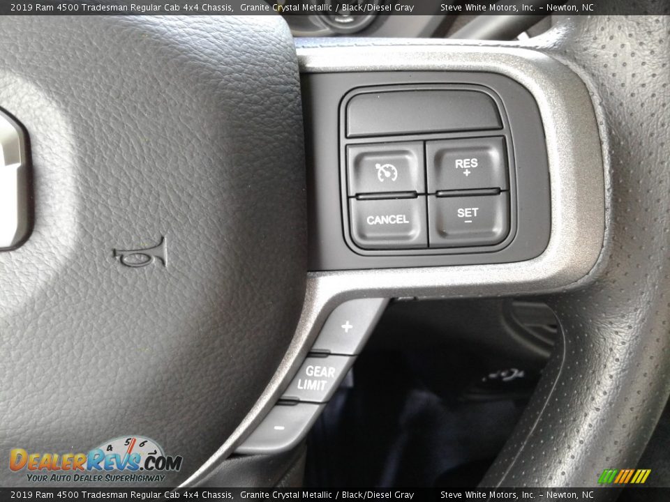 2019 Ram 4500 Tradesman Regular Cab 4x4 Chassis Granite Crystal Metallic / Black/Diesel Gray Photo #16