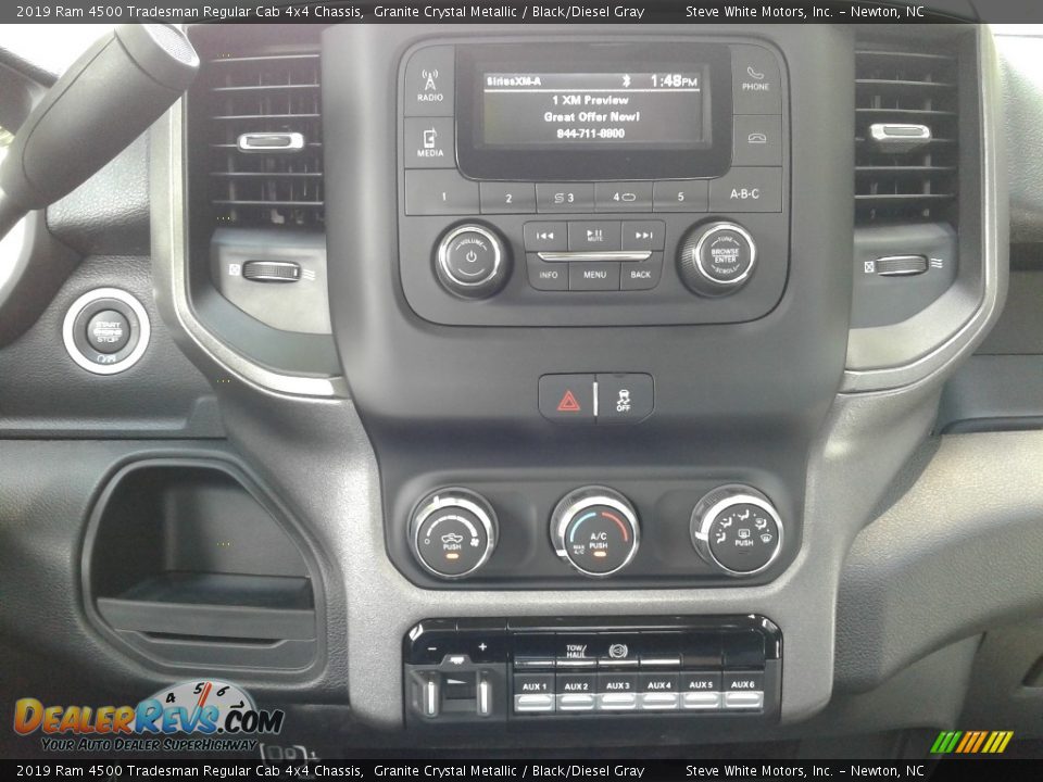 2019 Ram 4500 Tradesman Regular Cab 4x4 Chassis Granite Crystal Metallic / Black/Diesel Gray Photo #18