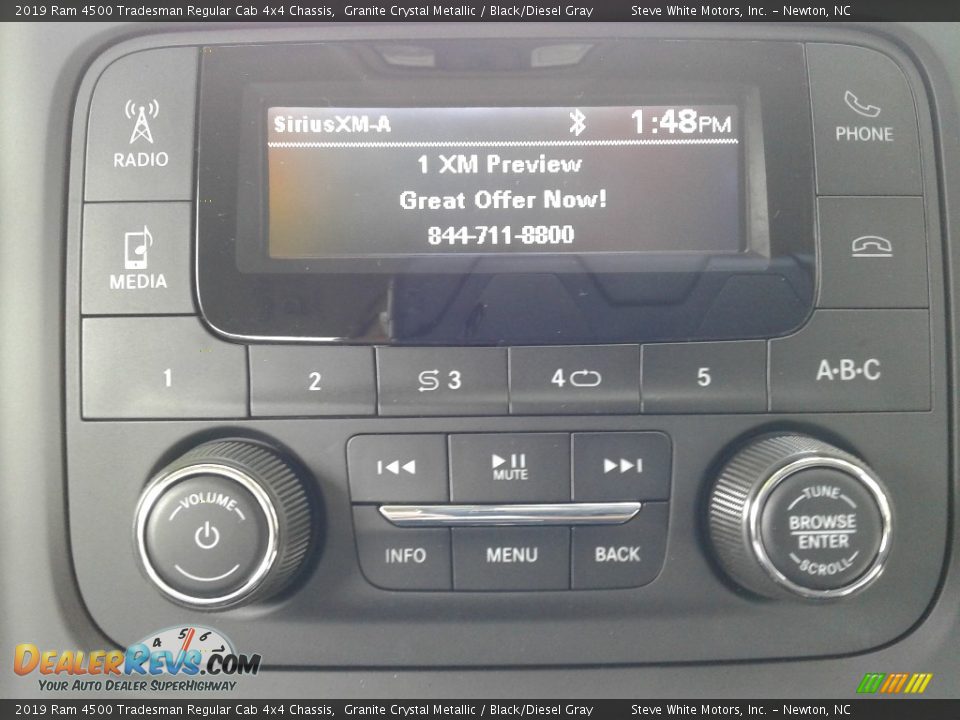 2019 Ram 4500 Tradesman Regular Cab 4x4 Chassis Granite Crystal Metallic / Black/Diesel Gray Photo #19
