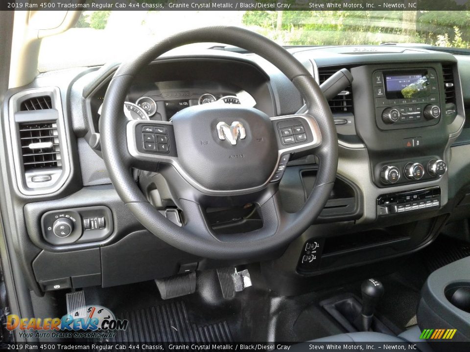 2019 Ram 4500 Tradesman Regular Cab 4x4 Chassis Granite Crystal Metallic / Black/Diesel Gray Photo #23