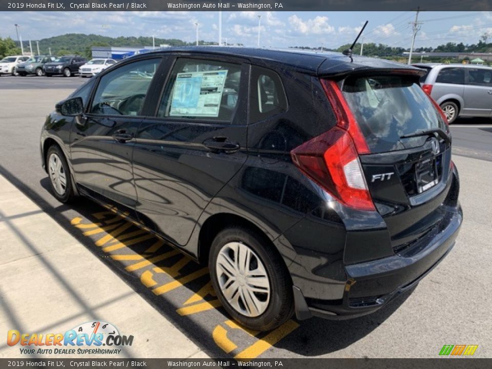 2019 Honda Fit LX Crystal Black Pearl / Black Photo #5
