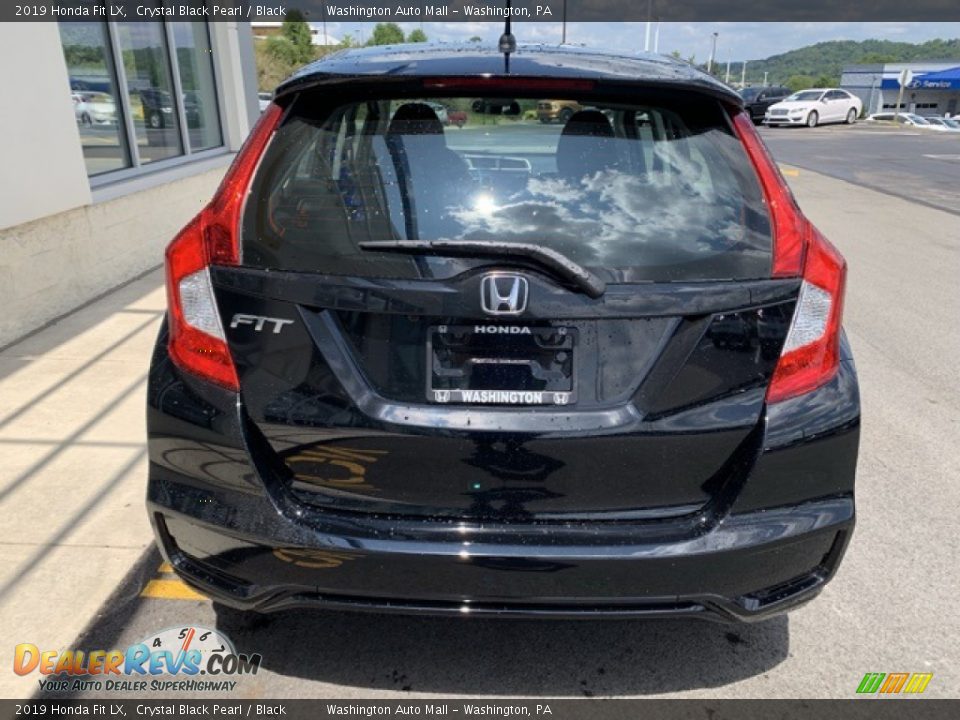 2019 Honda Fit LX Crystal Black Pearl / Black Photo #6