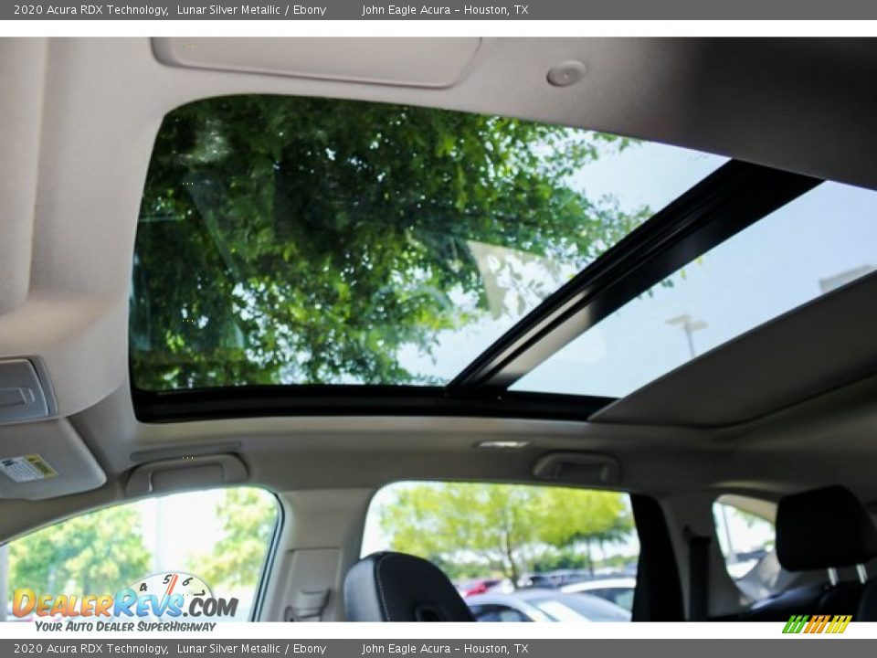 2020 Acura RDX Technology Lunar Silver Metallic / Ebony Photo #14