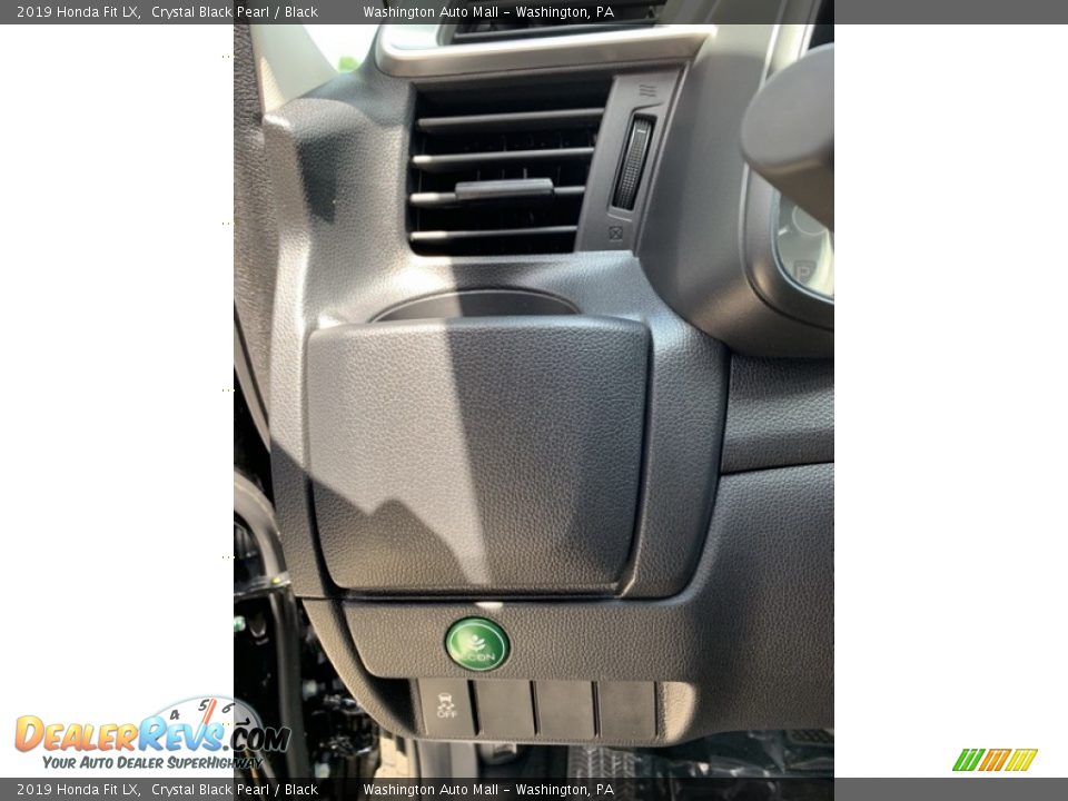 2019 Honda Fit LX Crystal Black Pearl / Black Photo #12