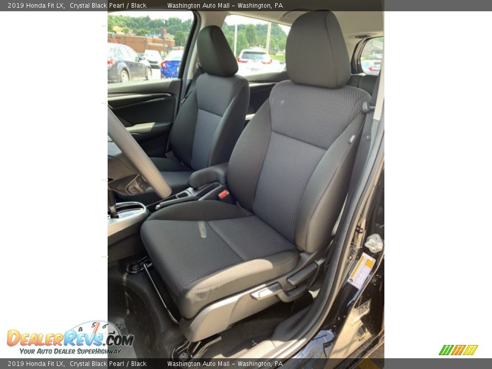 2019 Honda Fit LX Crystal Black Pearl / Black Photo #14