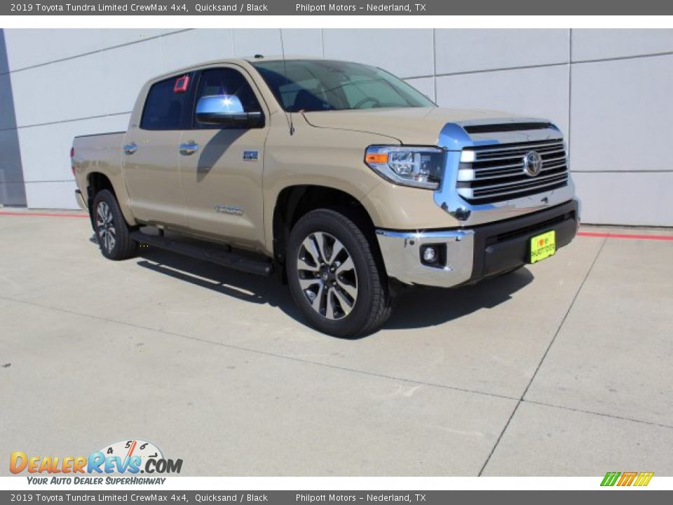 2019 Toyota Tundra Limited CrewMax 4x4 Quicksand / Black Photo #2