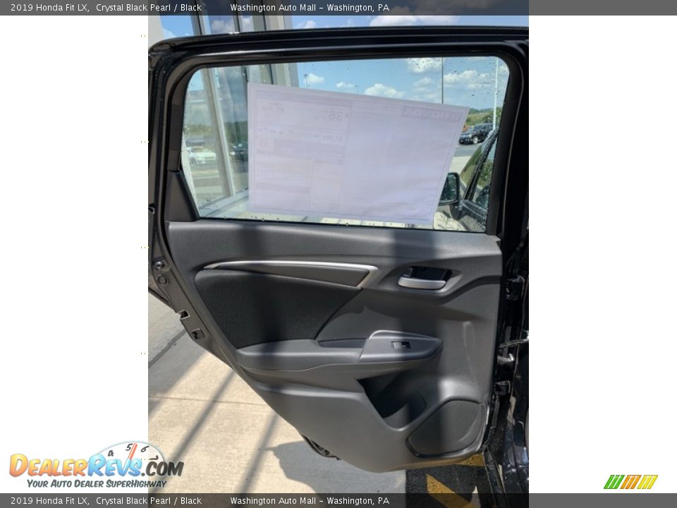 2019 Honda Fit LX Crystal Black Pearl / Black Photo #16