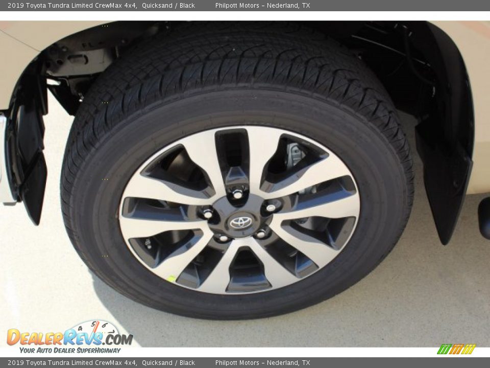 2019 Toyota Tundra Limited CrewMax 4x4 Quicksand / Black Photo #5