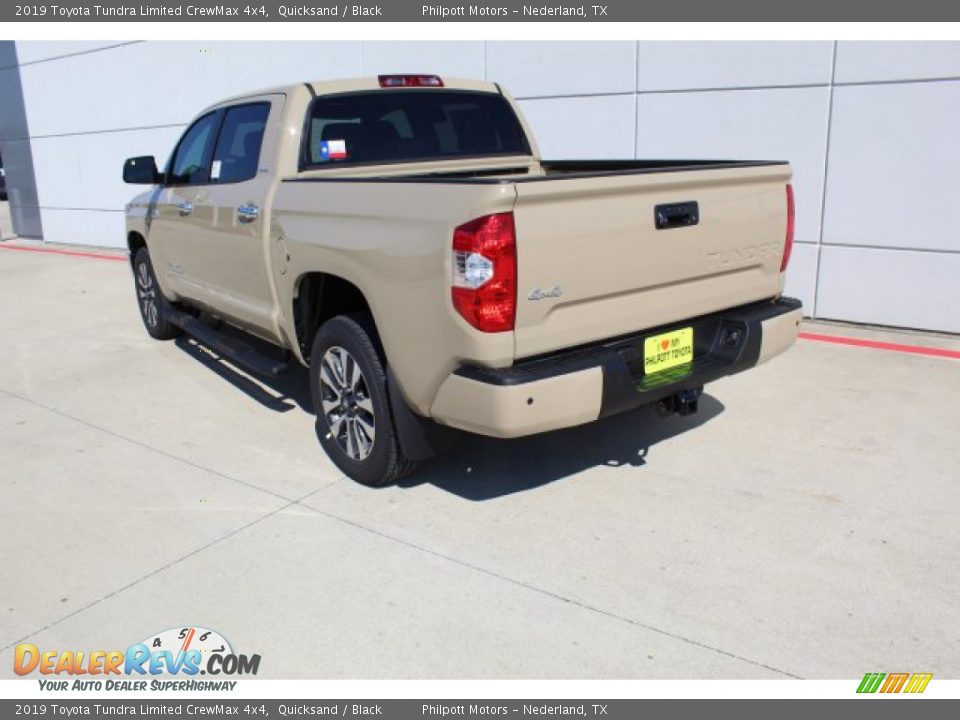2019 Toyota Tundra Limited CrewMax 4x4 Quicksand / Black Photo #6