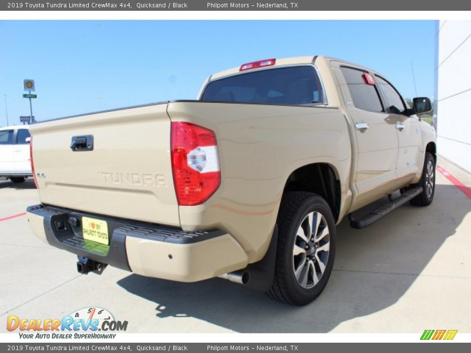 2019 Toyota Tundra Limited CrewMax 4x4 Quicksand / Black Photo #8