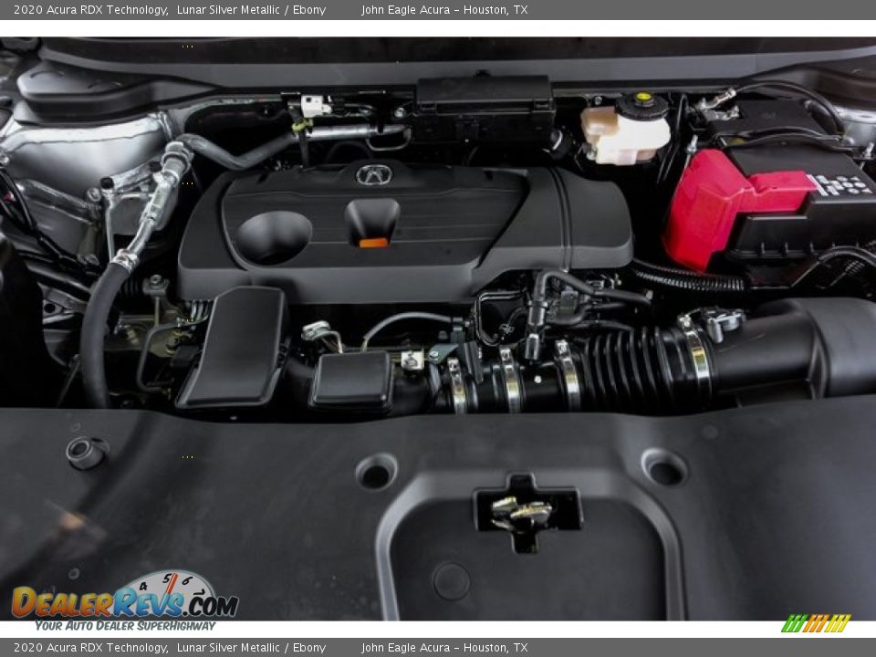 2020 Acura RDX Technology Lunar Silver Metallic / Ebony Photo #24