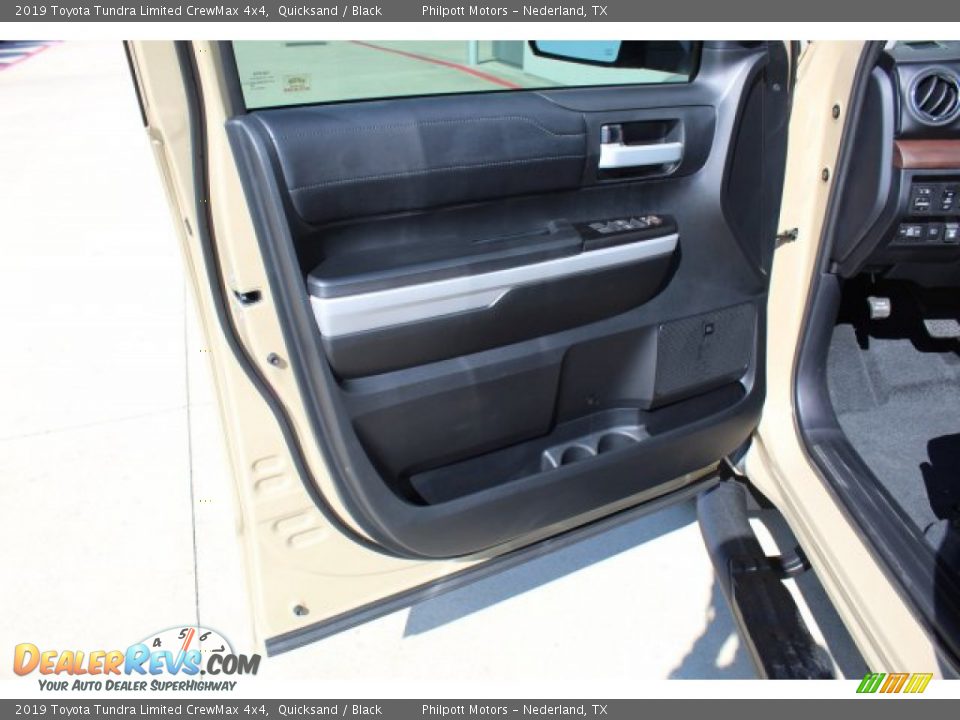 2019 Toyota Tundra Limited CrewMax 4x4 Quicksand / Black Photo #9