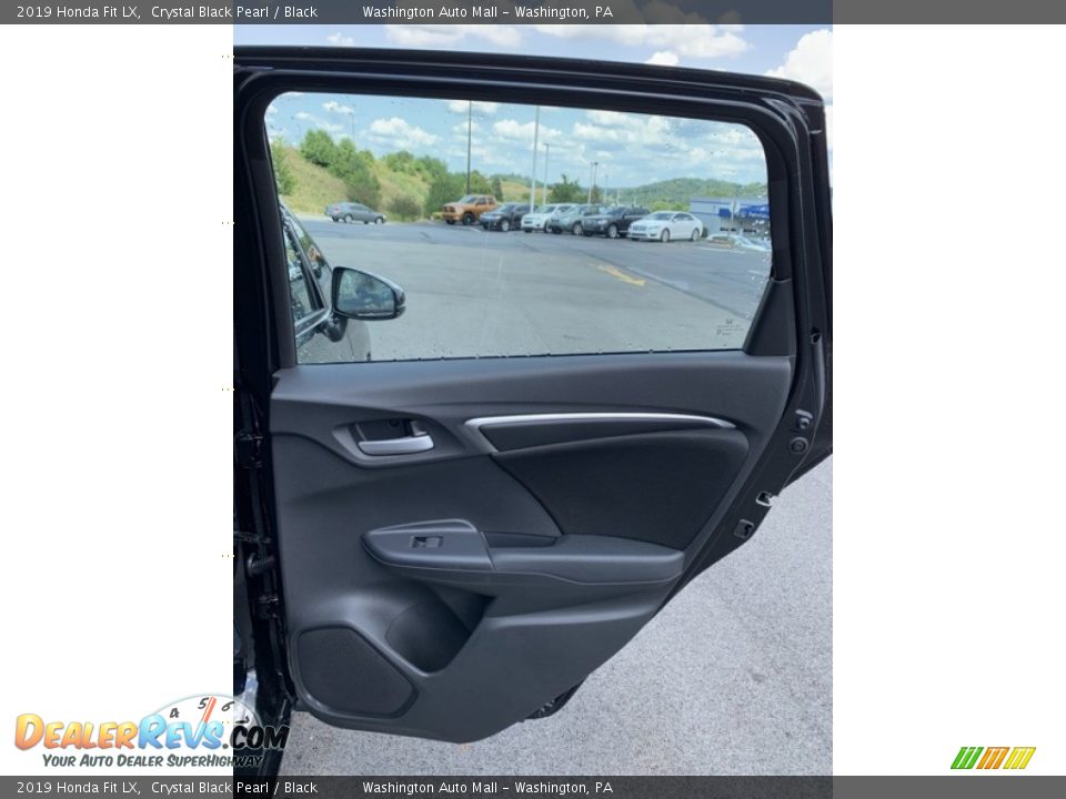 2019 Honda Fit LX Crystal Black Pearl / Black Photo #22