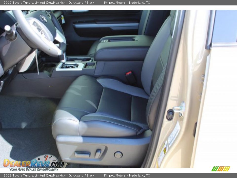 2019 Toyota Tundra Limited CrewMax 4x4 Quicksand / Black Photo #10