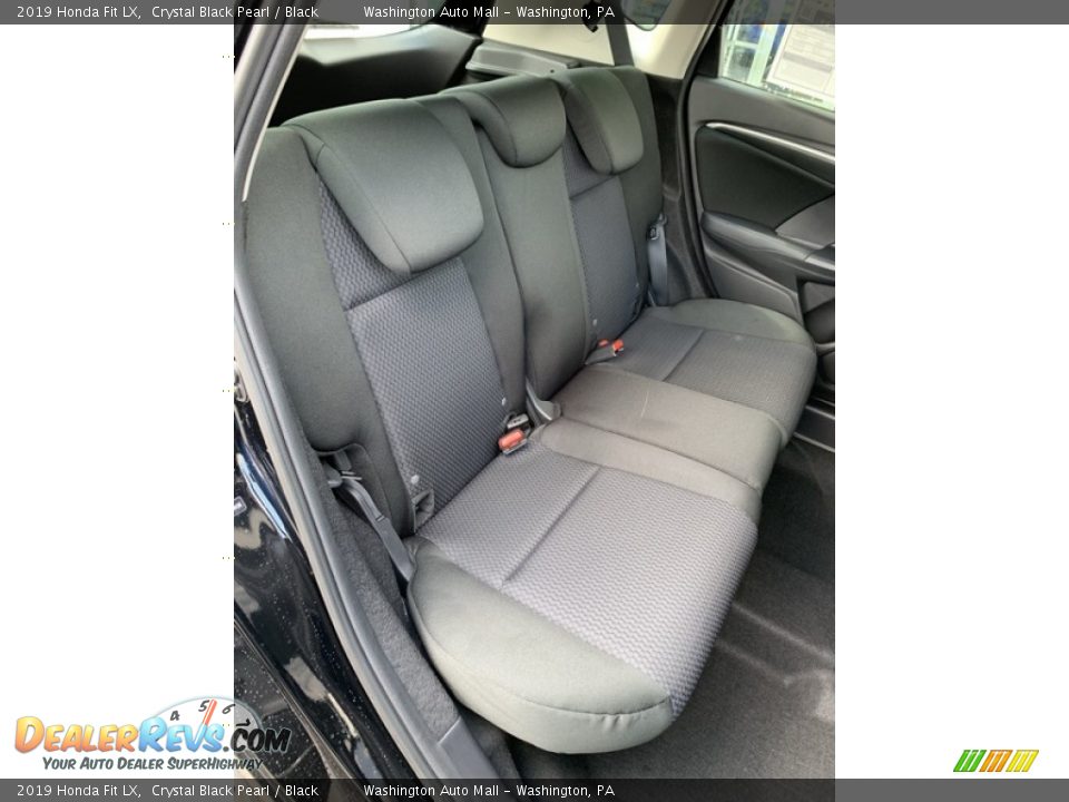 2019 Honda Fit LX Crystal Black Pearl / Black Photo #23