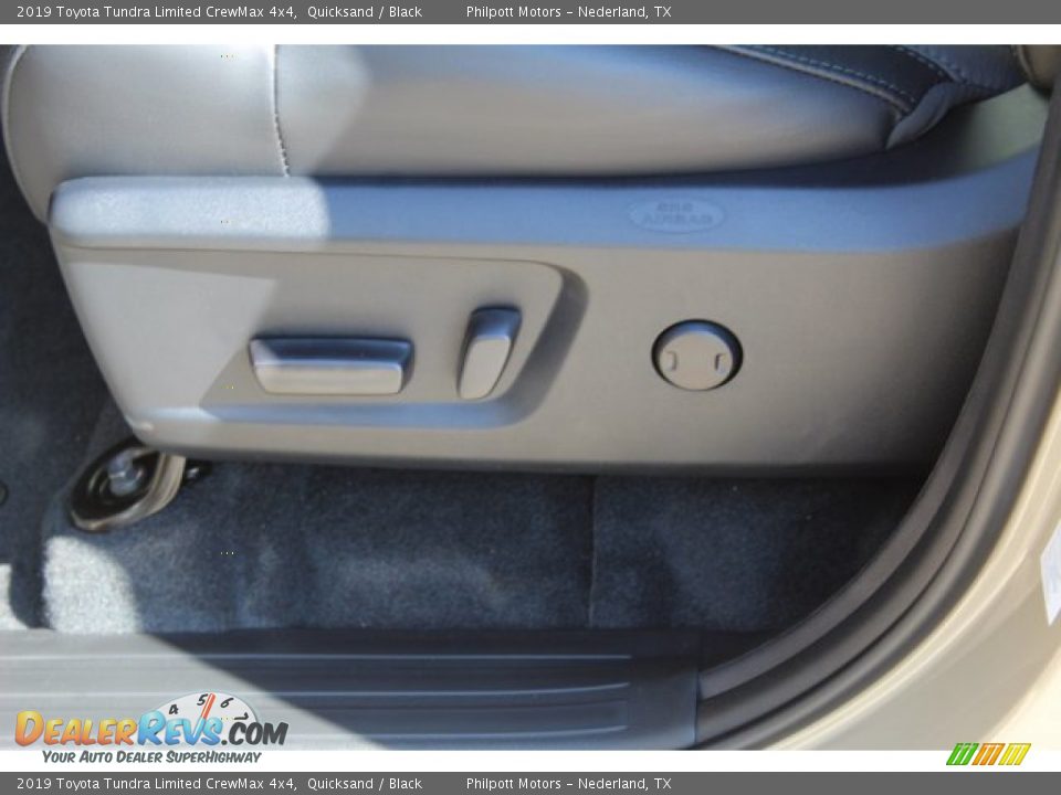 2019 Toyota Tundra Limited CrewMax 4x4 Quicksand / Black Photo #11
