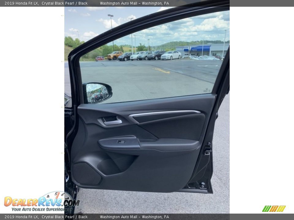 2019 Honda Fit LX Crystal Black Pearl / Black Photo #25