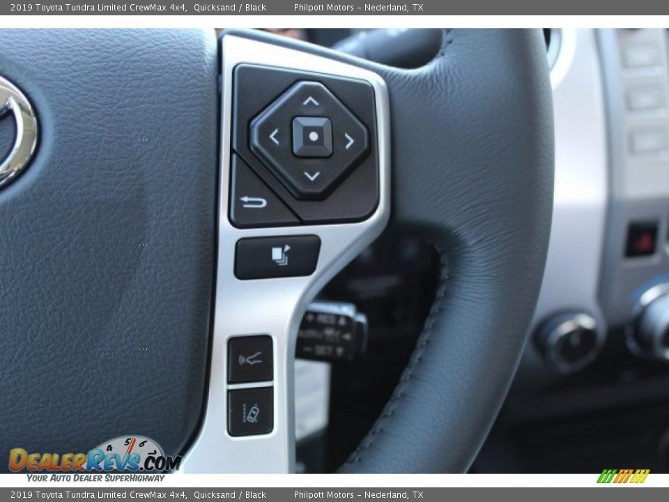 2019 Toyota Tundra Limited CrewMax 4x4 Quicksand / Black Photo #13