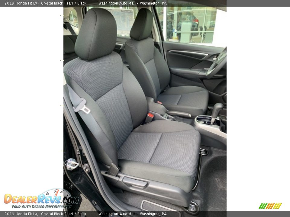 2019 Honda Fit LX Crystal Black Pearl / Black Photo #26