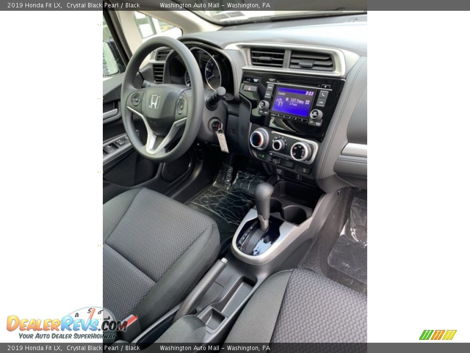 2019 Honda Fit LX Crystal Black Pearl / Black Photo #27