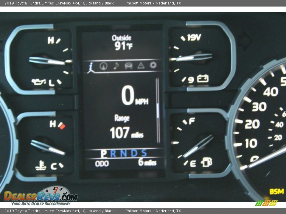 2019 Toyota Tundra Limited CrewMax 4x4 Quicksand / Black Photo #15