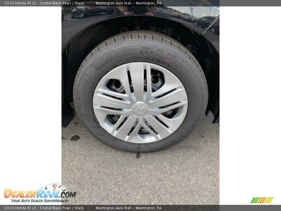 2019 Honda Fit LX Crystal Black Pearl / Black Photo #28