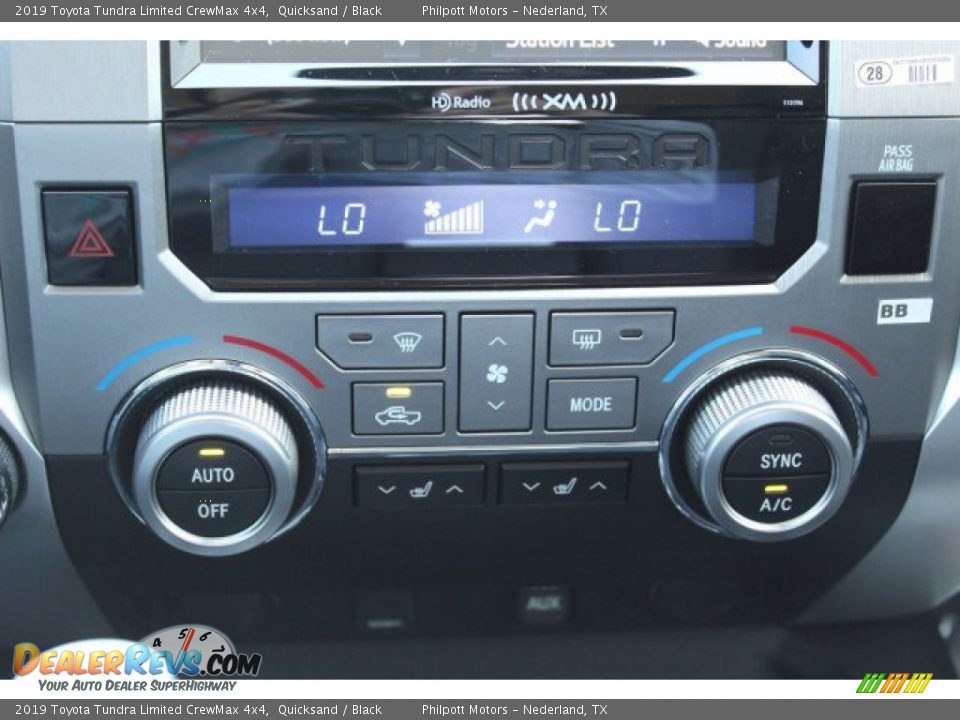 2019 Toyota Tundra Limited CrewMax 4x4 Quicksand / Black Photo #17