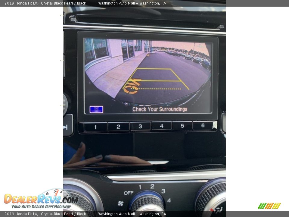 2019 Honda Fit LX Crystal Black Pearl / Black Photo #31