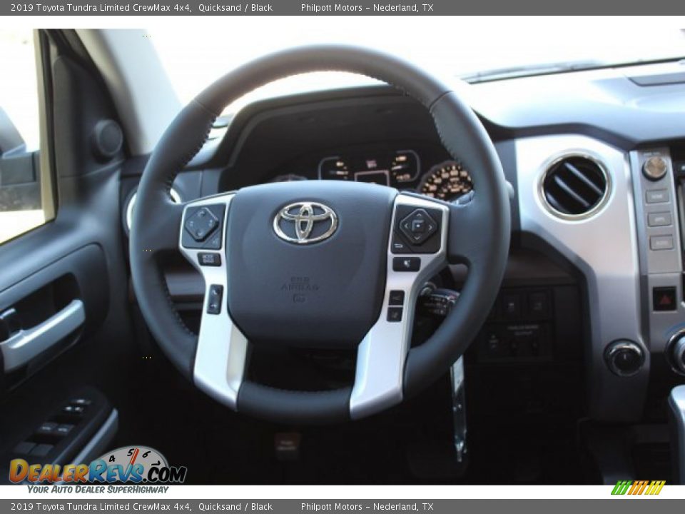 2019 Toyota Tundra Limited CrewMax 4x4 Quicksand / Black Photo #22