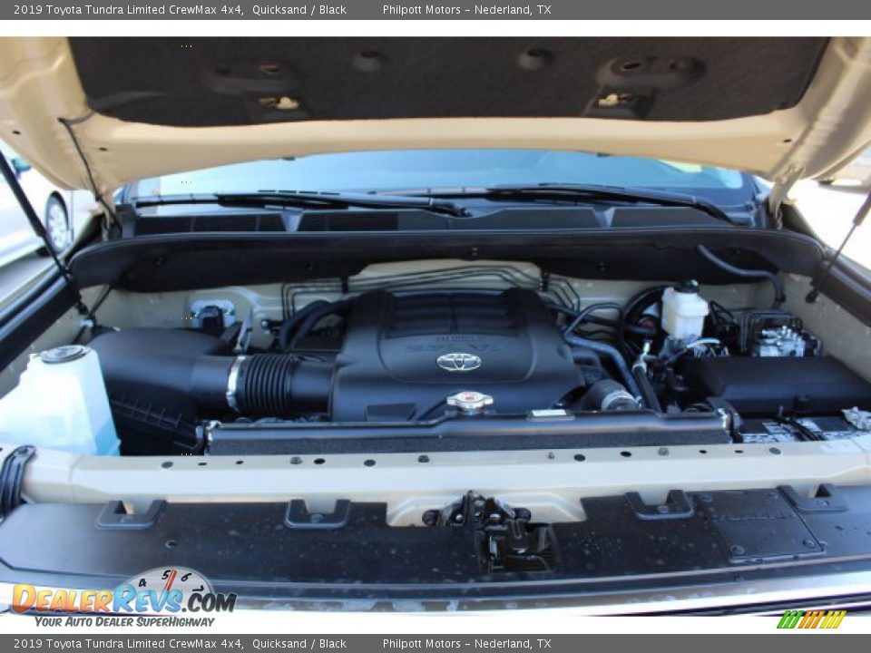 2019 Toyota Tundra Limited CrewMax 4x4 Quicksand / Black Photo #24