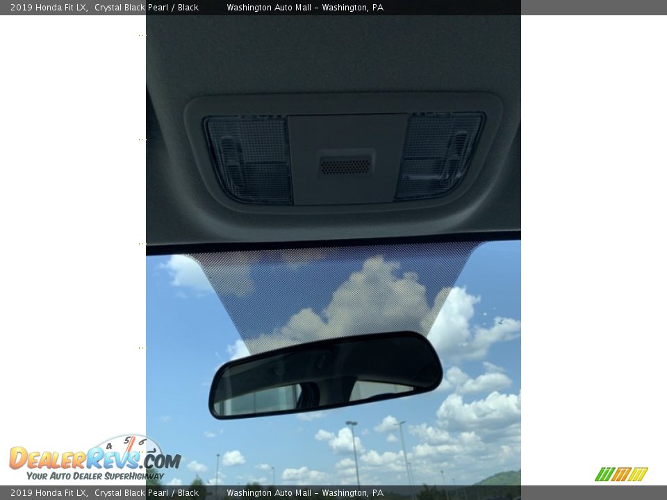 2019 Honda Fit LX Crystal Black Pearl / Black Photo #36