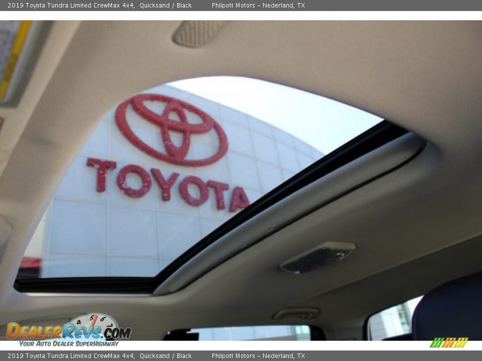 2019 Toyota Tundra Limited CrewMax 4x4 Quicksand / Black Photo #25