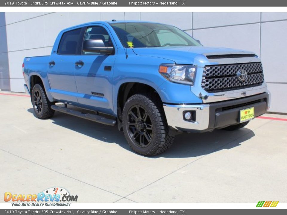 2019 Toyota Tundra SR5 CrewMax 4x4 Cavalry Blue / Graphite Photo #2
