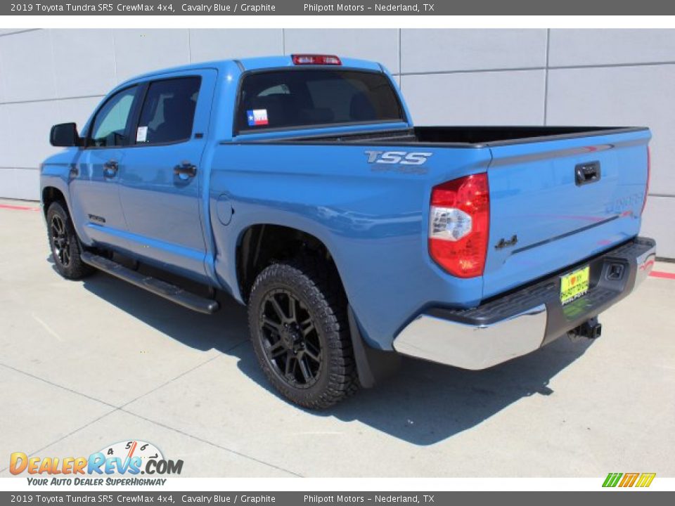 2019 Toyota Tundra SR5 CrewMax 4x4 Cavalry Blue / Graphite Photo #6