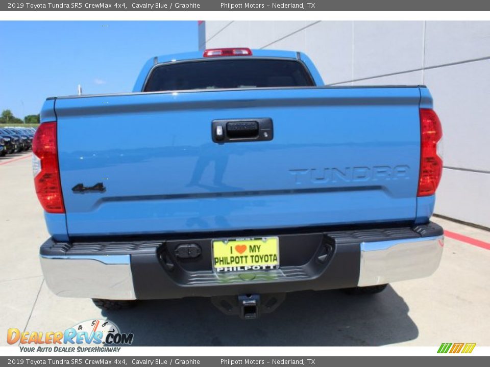 2019 Toyota Tundra SR5 CrewMax 4x4 Cavalry Blue / Graphite Photo #7