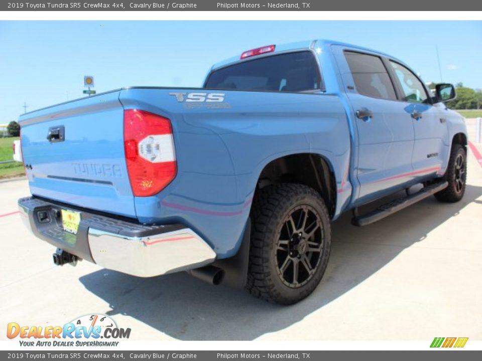2019 Toyota Tundra SR5 CrewMax 4x4 Cavalry Blue / Graphite Photo #8